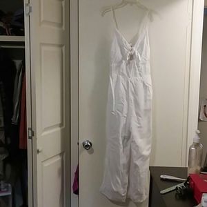 COPY - White linen jumpsuit